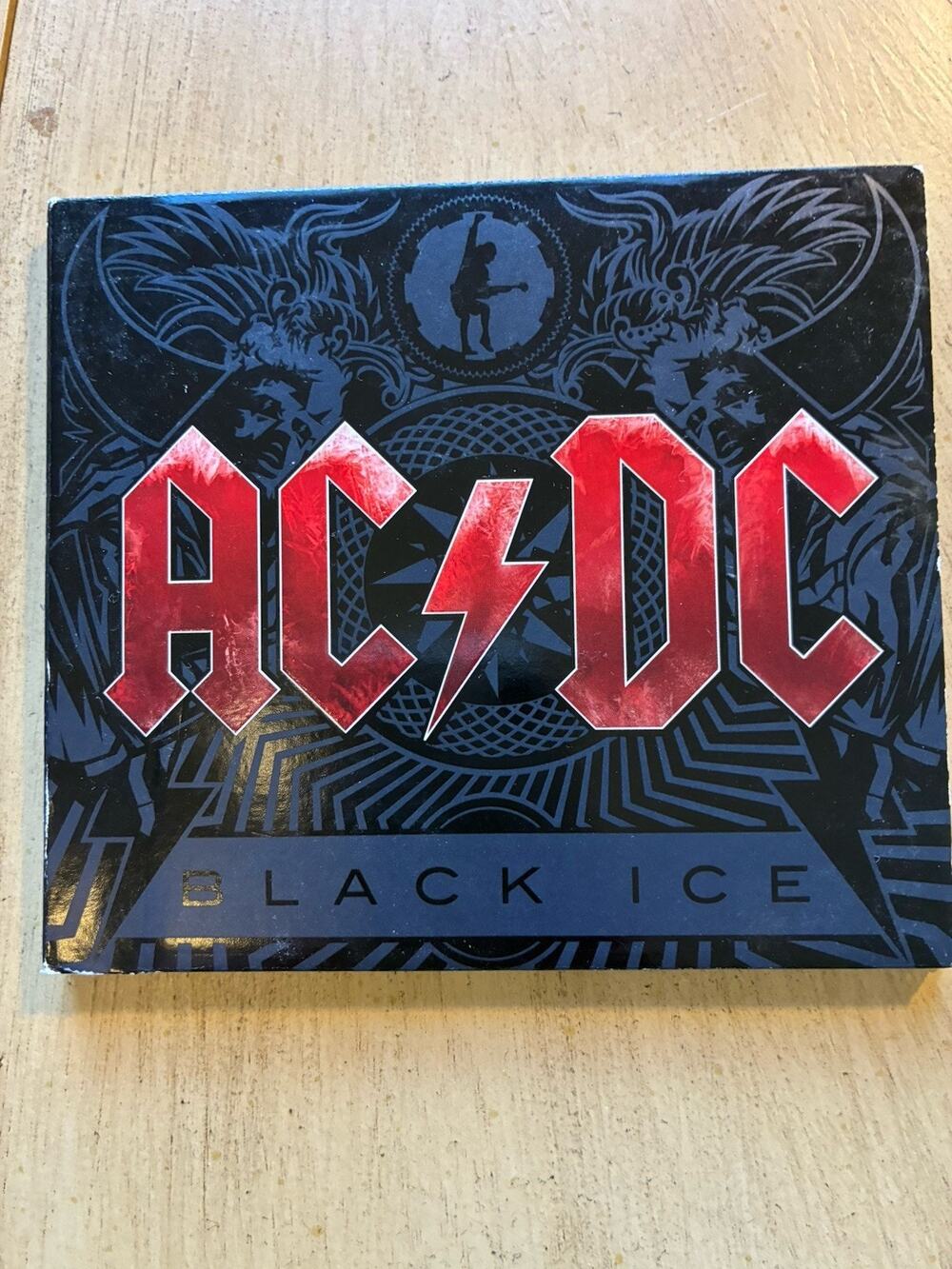 AC/DC Black Ice CD 2008 Columbia Red Logo Digipak Hard Rock Album Metal Classic